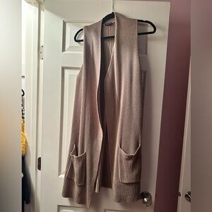 Splendid Tan Knit Cardigan